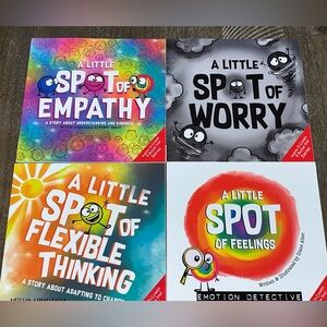Lot of 4 A Little SPOT of Feelings Empathy Worry Flexible Thinking Children’s